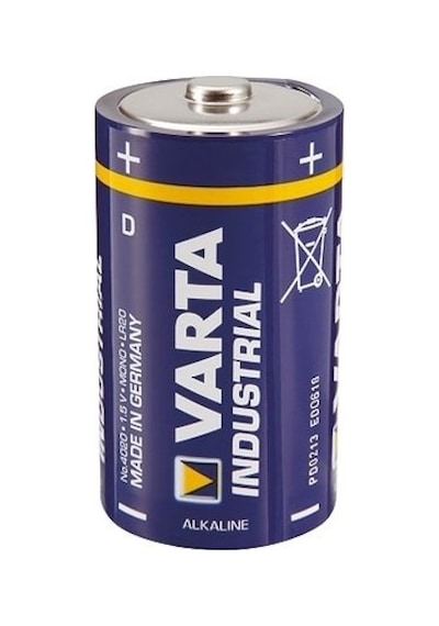 Varta 4020 Industrial Pro Lr20 Alkalin Shrink Büyük Boy D Pil