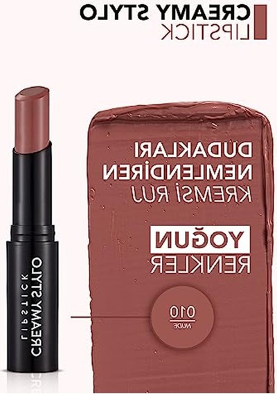 Hafif Renkli Mat Stick Ruj, 010 Nude, Yumuşak Ve Kalıcı 00