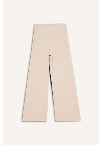 Defacto Kız Çocuk Wide Leg Eşofman Altı G0577a826sper117 Ekru-er117
