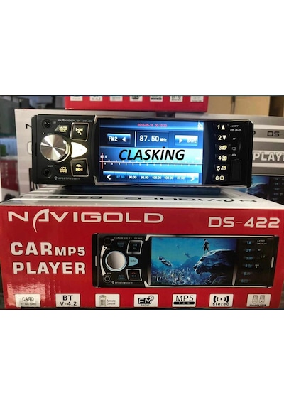 Navigold Ds422 4.3 Oto Teyp 4X45W Fm Sd Usb Bt Mp3 Oto Teyp N11.2067