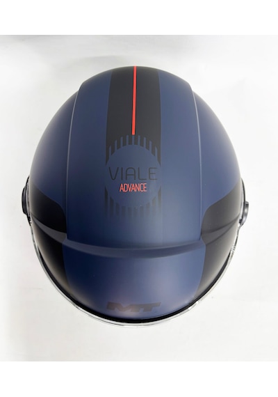 Mt Viale Sv Advance C67 Mat Renk İç Güneş Vizörlü Kask Lacivert