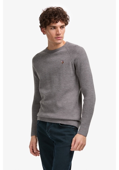U.S. Polo Assn. U.s. Polo Assn. Erkek Gri Kazak /triko 50314983-vr024