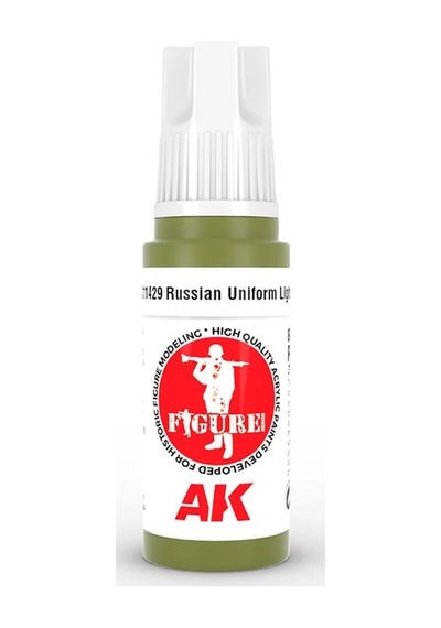 Ak Interactive 11429, 17 Ml. 3gen Russian Uniform Lights Figür Boyası Standart