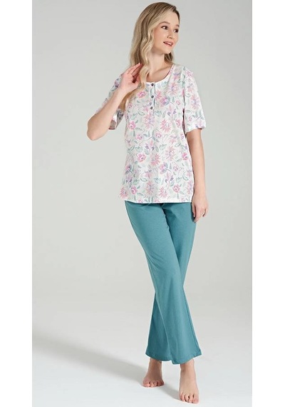 Pijadore 1668 Yarım Kol Pijama Takım 001