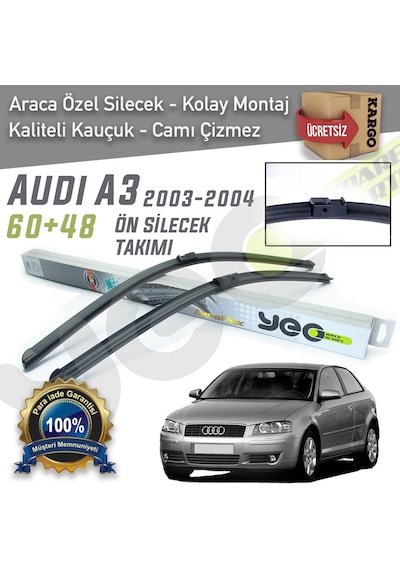 Audi A3 Silecek Takımı Yeo Aeroflex 2003-2004