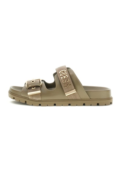 Guess Faxona Kadın Terlik Fltfaxfab03 Yeşil