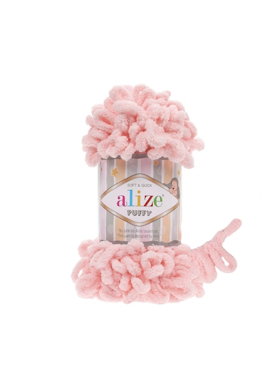 Alize 5 Adet Puffy El Örgü Ipliği 5'li Paket - 100 Gr. 9 Mt. Parmak Örgü Ipi - Şevval Tuhafiye 340
