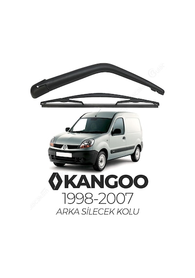 Renault Kangoo 1998-2007 Komple Arka Silecek Kolu ve Süpürgesi