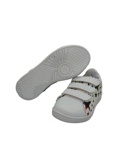 Le Petit 610 Cırtlı Numara 29 Keten Kız Çocuk Sneaker Ayakkabı Çok Renkli