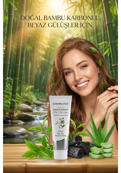 Doğal Bambu Karbonlu Diş Macunu 65 Gr