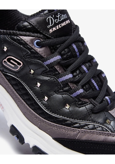 Skechers Dlıtes Ladıes Nıght Kadın Sneaker 149630 149630 Bksl Siyah