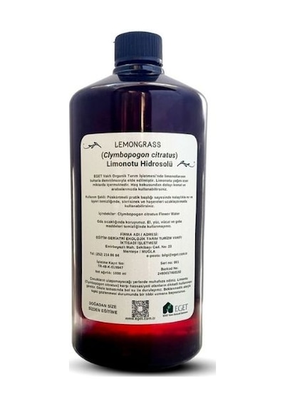 Eget Saf Limonotu Hidrosolü 1 L