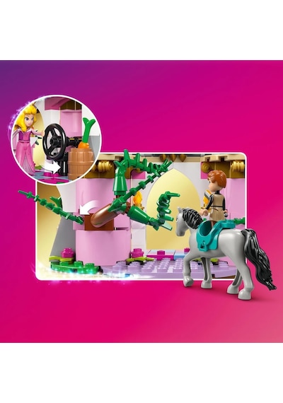 LEGO® │ Disney Princess Malefiz’in Ejderha Formu 43240 - 7 Yaş & Üzeri Çocuklar için Yaratıcı Oyuncak Yapım Seti (583 Parça)