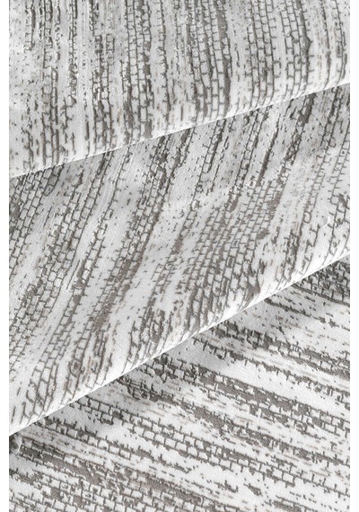 Hayal Yumuşak Kadife Doku Yıkanabilir Kaymaz Dört Mevsim Halı Hy04 Bej Gri