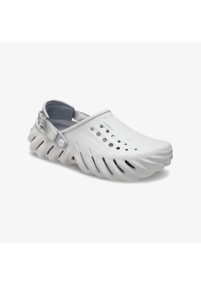 Crocs Echo Unisex Gri Terlik Düz 207937 Gri