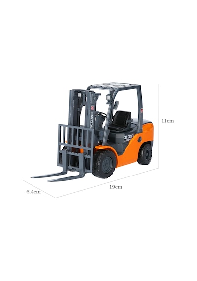 Kdw 1/20 Araba Modeli Forklift Kamyon Alaşımlı Model Forklift Araç Modeli Mühendislik Araba Metal Forklift Oyuncak Çocuk Hediyesi