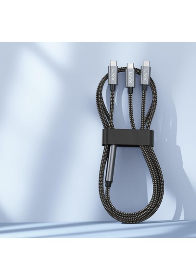 100w Çift Uçlu Type-c Pd Şarj Ve Veri Kablosu E-mark Chip, 1,5 Metre, Çift Cihaz Şarj Desteği 2