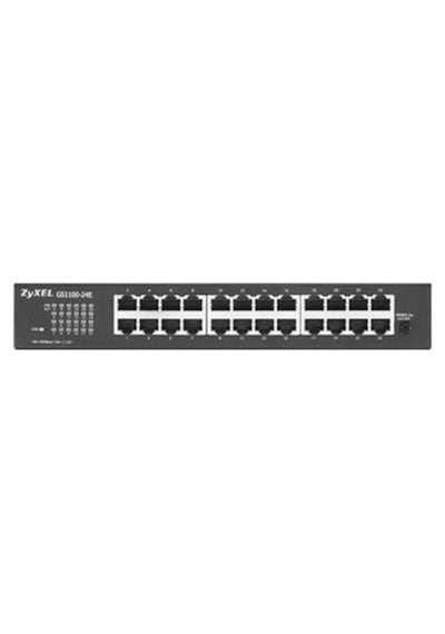 Zyxel Gs1100-24e 24-port 10/100/1000mbps Tak-kullan Port-önceliklendirme Destekli Yönetilemeyen