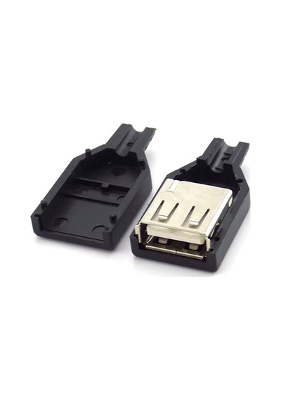 Usb A Dişi Konnektör - Lehim Tipi