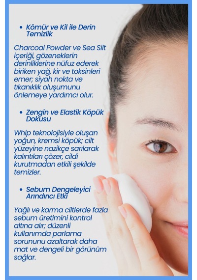 Cosmetex Roland Loshi Nemlendirici Yüz Temizleme Köpüğü