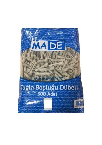 Made Tuğla Boşluk Dübeli 10mm (500 Adet)