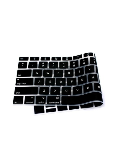 Apple Uyumlu MacBook Air 13' 2020 A2179 Silikon Klavye Koruyucu Türkçe