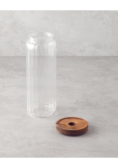English Home Roche Borosilikat Kavanoz 1300 Ml Kahve Kahverengi