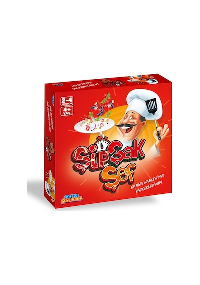 Şip Şak Şef Eğitici Eğlenceli Kutu Oyunu 72609