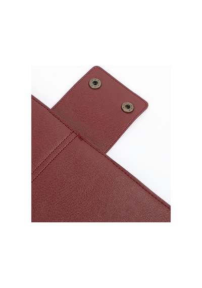 Mussen Macbook Neo Air Pro 15-16 İnç Organizer Evrak & Laptop & Tablet Çantası Bordo Nova