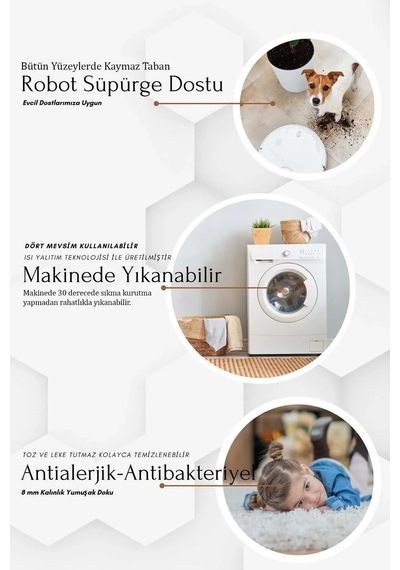 Seccade Diz Ağrıtmayan Halı Namazlık Siyah