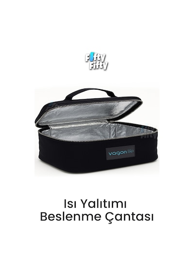 Isı Yalıtımlı Termal Yemek Beslenme Çantası Mama Taşıma Termos Çanta Sıcak Ve Soğuk -ffvgnb1060 Bej