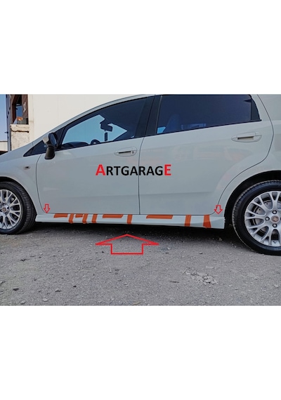 Fiat Punto Evo Full Bodykit-boyasız-fiberglass