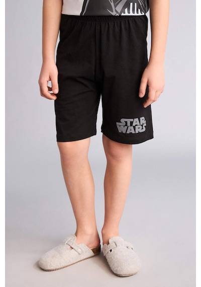 Defacto Star Wars Regular Fıt 2li Pijama Takımı Erkek Çocuk E0336a826smwt34 Beyaz-wt34