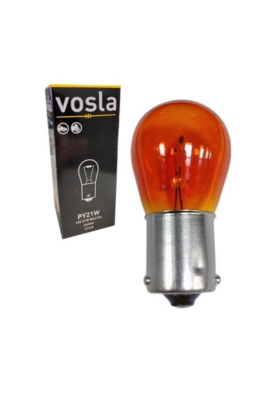 Vosla 12v 93 Ampul 21w Bau15s Py21w Yakın Tırnak Amber Vs37638 10 Lu