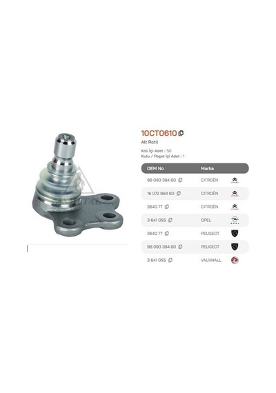 Asmetal 10ct0610 Rotil C3 09 Elysee 13 P301 12 B09652