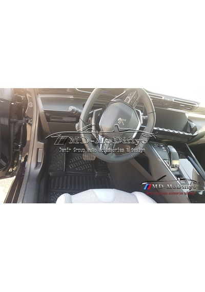 Peugeot 508 Havuzlu 3D Paspas. 2019-