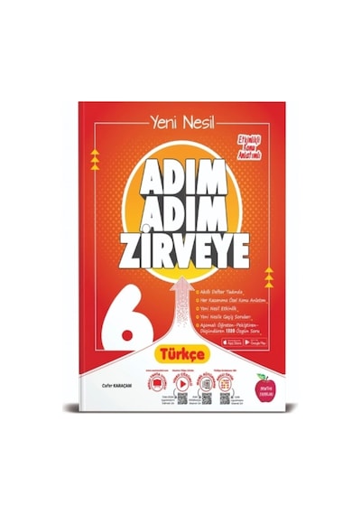 6. Sınıf Türkçe Adım Adım Zirveye Soru Bankası -  Newton Yayınları