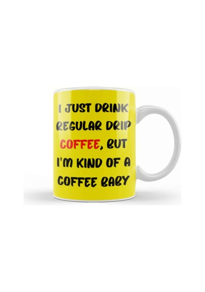 Cat Funny Coffee Drinks Art Lover Gift Quote Vintage Retro Rainbow Style Kupa Bardak Porselen No11099 Karışık