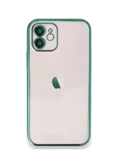 Apple İphone 11 Kılıf Razer Lensli Silikon - Yeşil