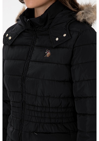 U.s. Polo Assn. Kadın Siyah Mont 50308011-vr046 Siyah
