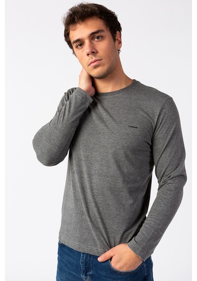 Vigoss Erkek Basıc Sweatshırt 44221-03370 - Antrasit