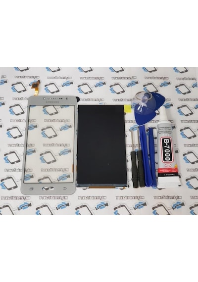 Samsung Uyumlu Galaxy Grand Prime G532 Dokunmatik Iç Lcd Gri