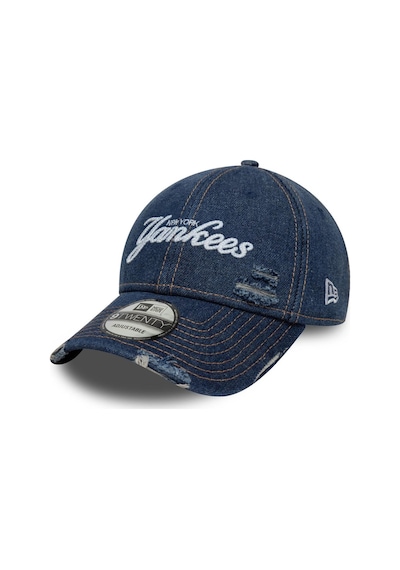 New Era Denim Distress 9twenty Neyyan Nvy Unisex Mavi Şapka-12959 Mavi