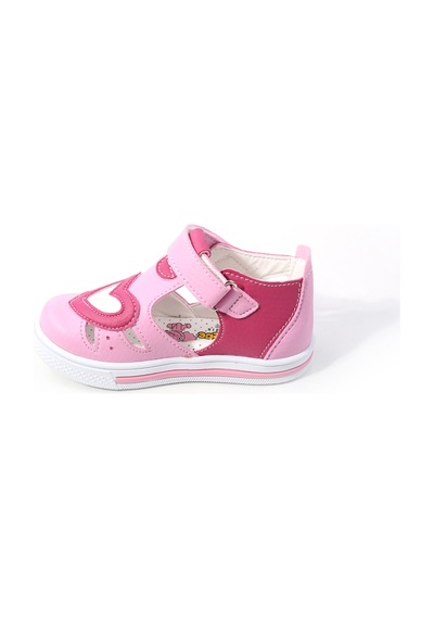Şirin Bebe 1713 Kız Bebek Ortopedik Ayakkabı Sandalet Pembe