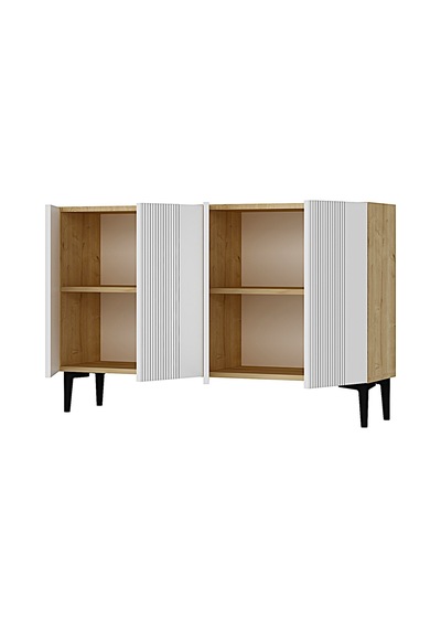 Ka1203db Corsa Konsol Ve Tv Sehpası Safirmeşe - Beyaz 120cm
