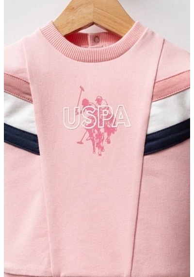 U.S. Polo Assn. 2li Takım Açık Pembe-12657 Pembe