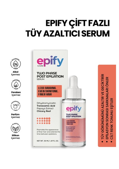 Epify Çift Fazlı Tüy Azaltıcı Serum