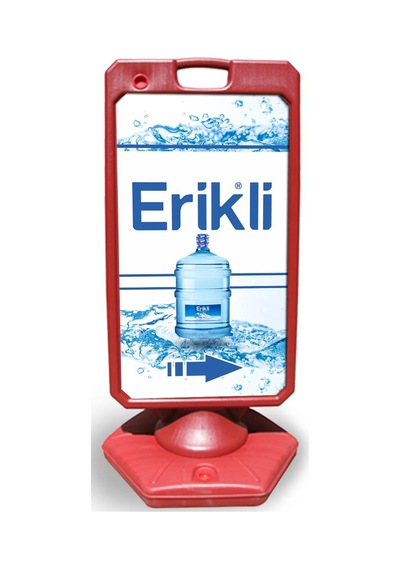 Erikli   Reklam ve Yönlendirme Uyari Dubasi A Tabela Kırmızı