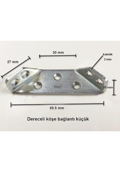 Dereceli Köşe Bağlantı Aparatı - 8 Adet