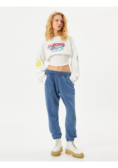 Koton Jogger Eşofman Altı Soluk Efektli Cepli Pamuklu Lacivert 4wal40108ık 4WAL40108IK725 Lacivert Koton Jogger Eşofman Altı Soluk Efektli Cepli Pamuklu Lacivert 4wal40108ık 4WAL40108IK725 Lacivert